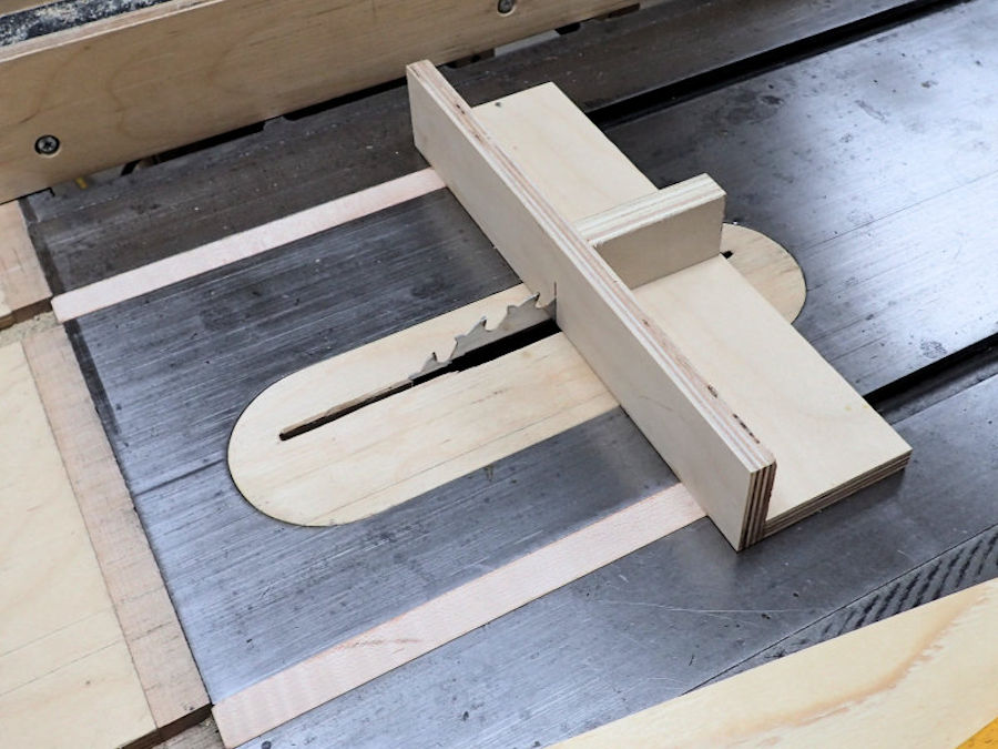 How To Make A Mini Table Saw Sled IBUILDIT.CA